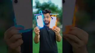 iPhone 16 vs iPhone 15 : Best iPhone right now ?? #shorts #viralvideo