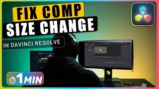 FIX Adding Media to Composition Changes Composition SIZE in Fusion in Davinci Resolve