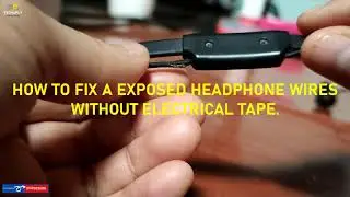 How to Fix Exposed Headphone Wires