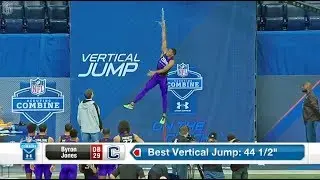 Byron Jones - Рекорд Мира в прыжке в высоту и в длину (футбол)/ Byron Jones-hight and long jump