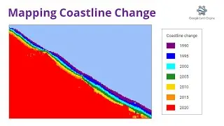 Mapping Coastline Changes using Google Earth Engine