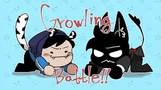 badboyhalo and quackity do growl battle //mcyt animatic