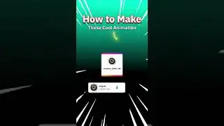 follow Cool animation kaise banaye free me|| Green screen Follow button #editing #instagram #anime