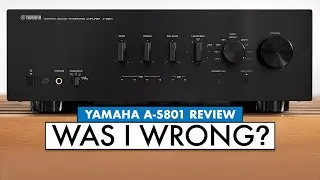 Are Expensive Yamaha Amps WORTH IT? A-S801 YAMAHA Amplifier Review