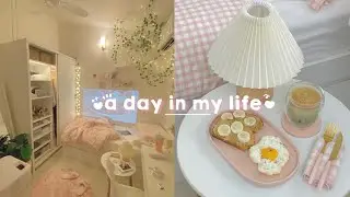 🌷a (sun)day in my life + what i eat in a day? / homebody vlog ♡˖°