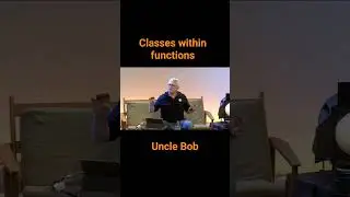 when classes hide within big functions - Uncle Bob