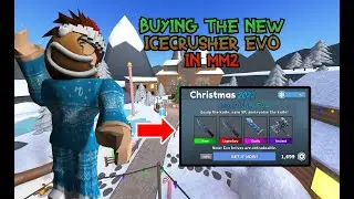 CLAIMING THE NEW ICECRUSHER EVO IN MM2!