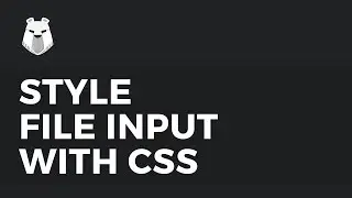 How to style HTML file input with CSS?