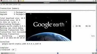 Install google earth in RHEL & CentOS 5.x & 6.x and fedora 13,14,15,16,17