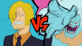 Sanji Vs Hordy (One Piece Battles collab)