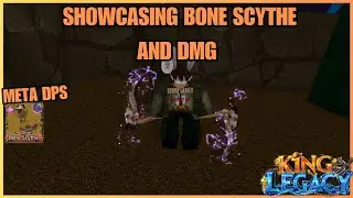 SHOWCASING THE NEW HALLOWEEN SWORD BONE SCYTHE (King Legacy)