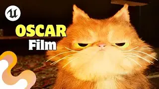 Oscar is on fire | Unreal Engine 5 | Cat Animation | Short Film