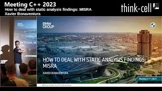 How to deal with static analysis findings: MISRA - Xavier Bonaventura - Meeting C++ 2023