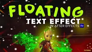 Create Floating Text Effect (After Effects Tutorial)