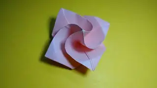 🌹 A simple rose made of paper | Origami - paper flowers.