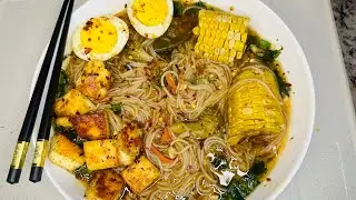 Quick Nourishing Soup Noodles Recipe/Ramen Noodles Recipe/ Easy Chinese Noodles Recipe