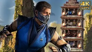 Mortal Kombat 1 (PS5) SUB-ZERO Klassic Towers Gameplay @ 4K 60ᶠᵖˢ ✔