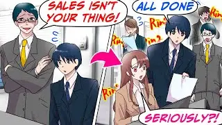 My Boss in Sales Treats Me as Incompetent! But When I Help The Other Department…[RomCom Manga Dub]