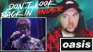 Drummer reacts to "Don't Look Back In Anger" (Live) by Oasis