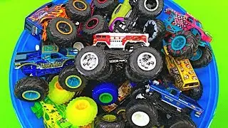 Monster Trucks for Kids #5 | Learn Monster Truck Names & Colors | Fun & Educational Organic Learning