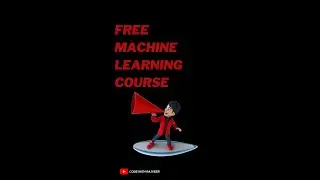 Free  Machine Learning Course For Beginner | Advance 💯🔥 #machinelearning #shorts