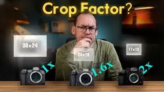 Does sensor size affect aperture?  The TRUTH about CROP FACTOR.