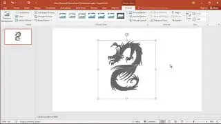 How to make an image transparent in Powerpoint