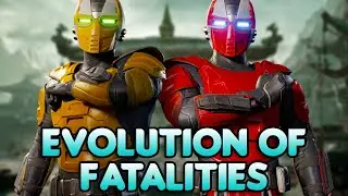 Evolution of Cyrax & Sektor Fatalities | Mortal Kombat (1995-2023) | 4K