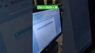 ms word me word underline keise de #computer #education #msword #shorts