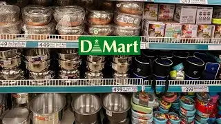 Dmart latest offers,up to 50% off on all kitchenware, stainless steel items, gadgets & storage items