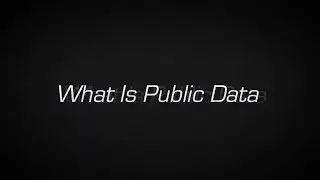 What Is Public Data - Dr Eric Cole’s Security Tips