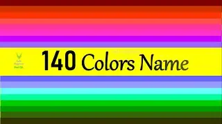 140 Colors - Learn Colors in English | Shades of Colors | color shades names | Hello Happiness