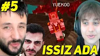 İNTİKAM 😎 EKİPLE  ISSIZ ADA 5.Bölüm Minecraft w/Berat Ali, Yugo