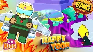 Hoạt Hình Happy Toon, Siêu Nhân Vui Vẻ | Người Bảo Vệ Lõi Năng Lượng: Làm lính canh hoàng cung