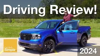 2024 Ford Maverick Lariat Hybrid Driving Review | Worth The Hype?