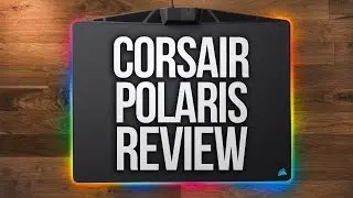 Corsair Polaris MM800 RGB Mousepad Review!