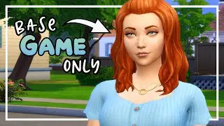 Can I Make Base Game Look Cute? • Create A Sim • The Sims 4