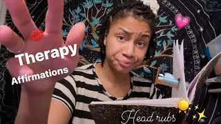 ASMR - Head Rubs From A Nice Therapist (Bethany)