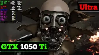 Atomic Heart - GTX 1050 Ti Test. (Ultra Settings/1080p)