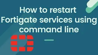 How to kill and restart a process or service on Fortigate firewall