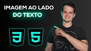 Como colocar uma imagem ao lado do texto (HTML e CSS)