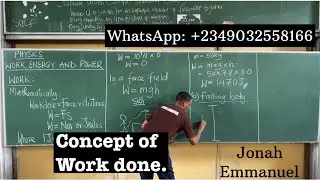 Work (Definition, Formula, Types and Examples) | Work, Energy and Power 1 | Physics tutorial