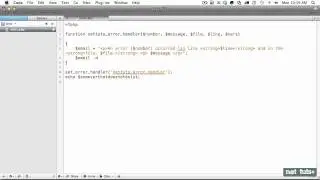 Custom Error Handlers and Emails with PHP