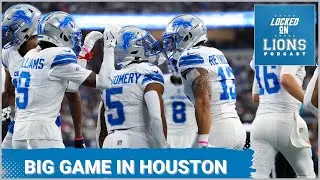 The Detroit Lions head into Houston doing some streaking. Crossover Thursday!