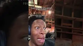 Drake listening to Kendrick’s 6 Minute Diss 