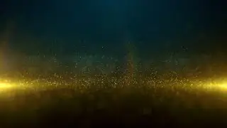 4k Golden Dust Background Looped Animation | Free Particles Background