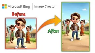 How to Change Aspect Ratio in Bing Image Creator | Bing AI Image Uncrop Online Free Tool