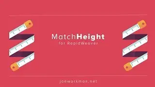 Match Height Stack for RapidWeaver