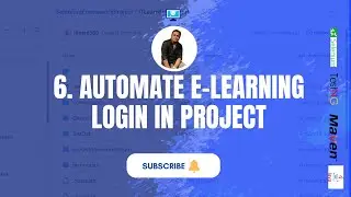 Automate E-learning Login Page | Selenium Realtime Project Framework