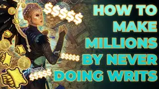 How I make millions of gold in ESO by NEVER DOING WRITS 💸💰🪙 - Elder Scrolls Online